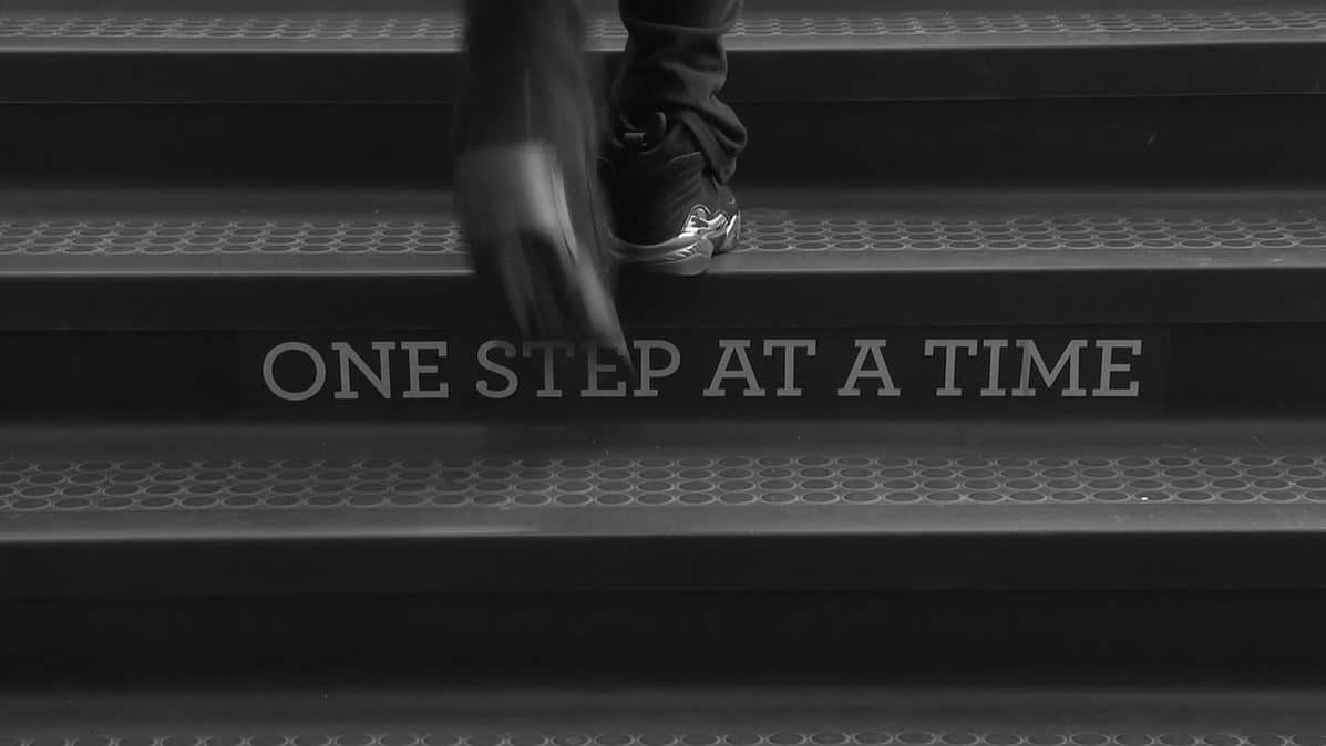 A still from the suicide prevention video created by students at GlenOak High School